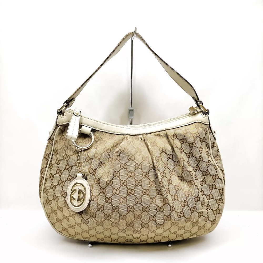 Gucci GG canvas handbag